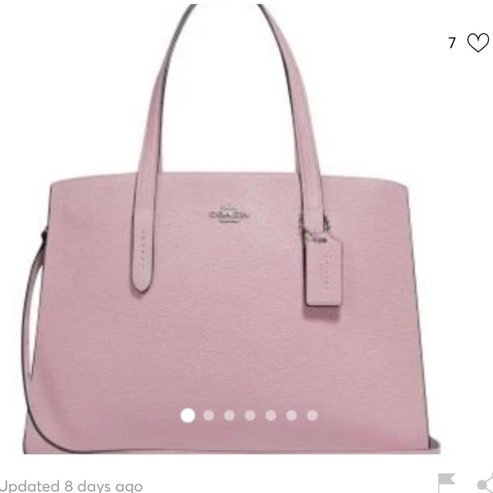 Considering all offers - Coach leather 28 carryall